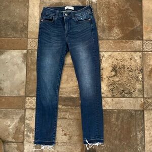 Abercrombie and Fitch super skinny ankle mid rise jeans